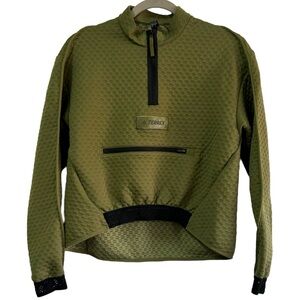 Adidas Women's Terrex Hike Half Zip Fleece Top    Sz‎ S
